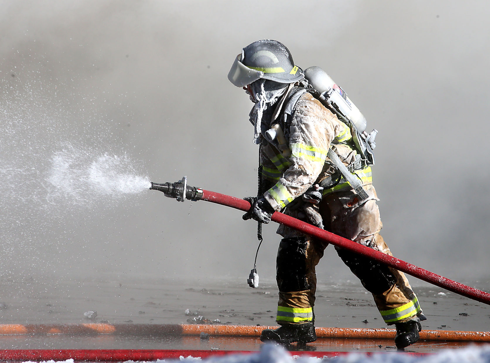 Holmen apartment fire